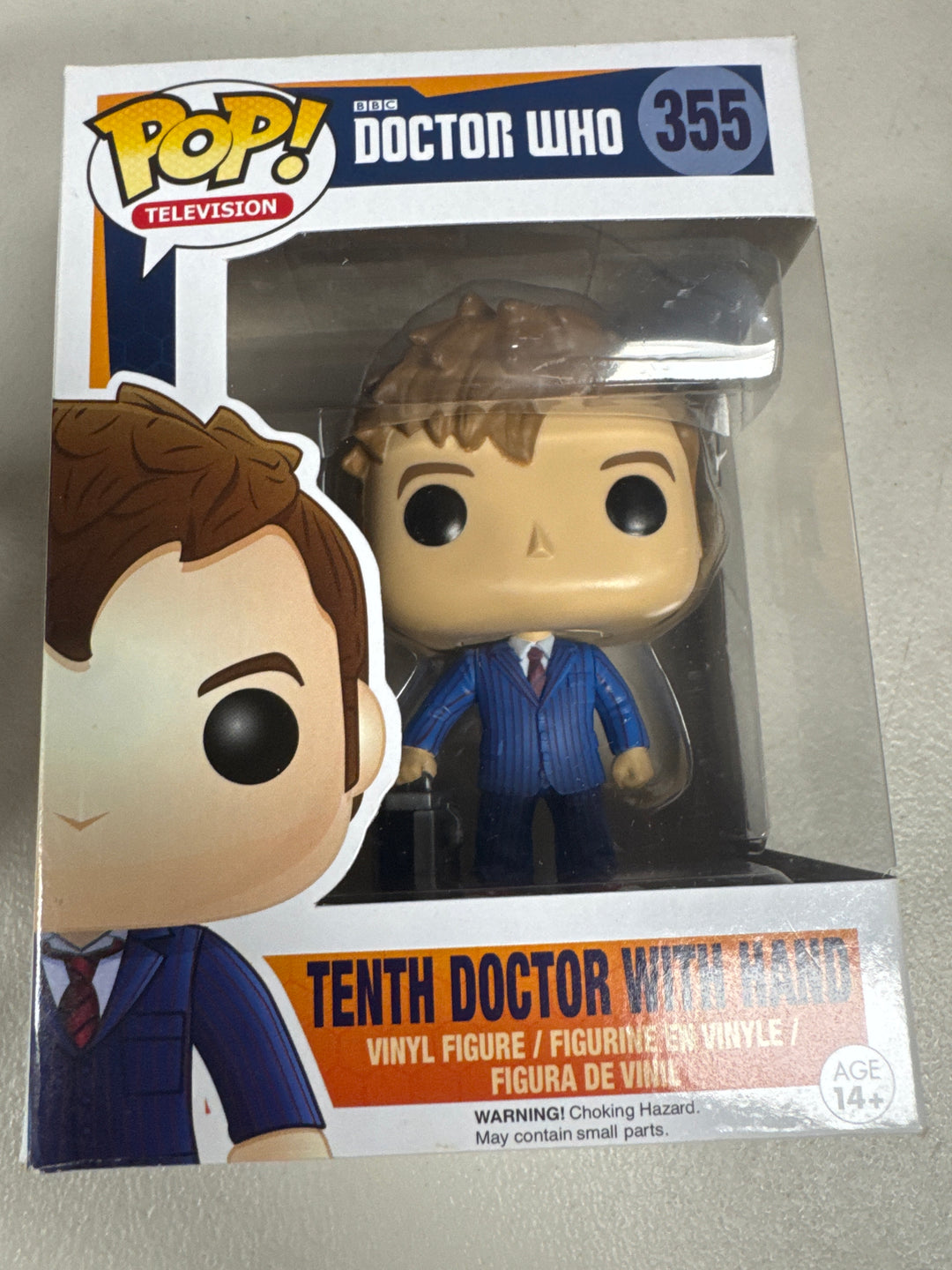 Funko Pop! Tenth Doctor With Hand #355 Doctor Who FP101326