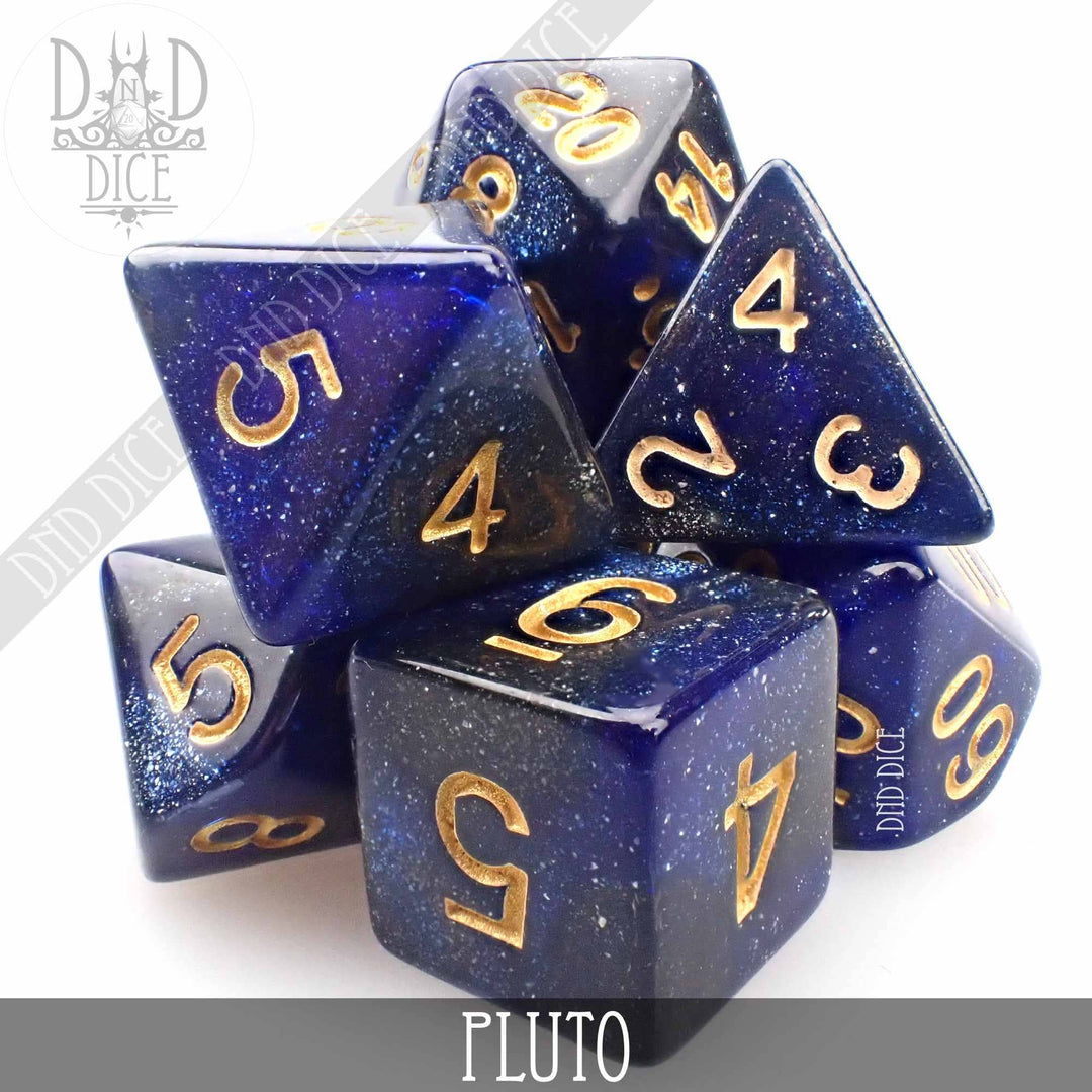 King of Crits Pluto Dice Set NE4226