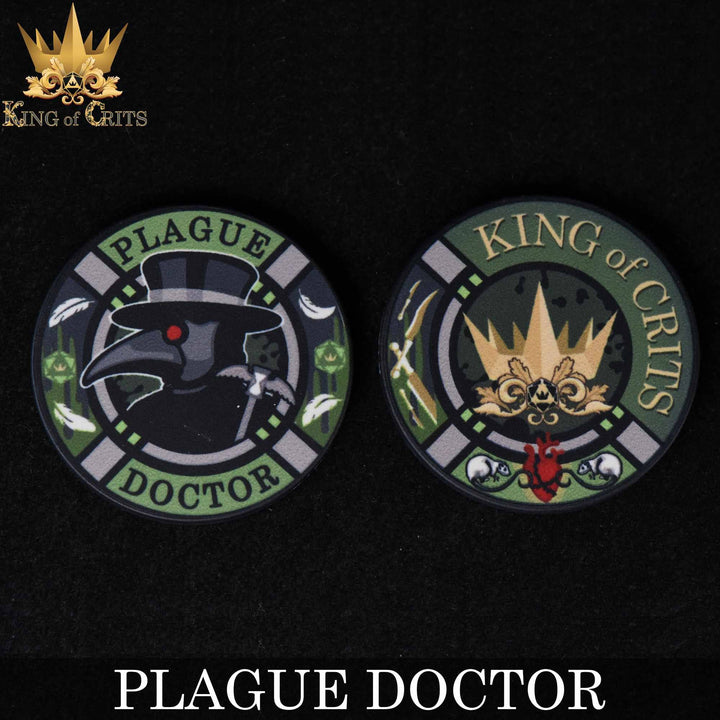 King of Crits Plague Doctor - 11 Dice Set NE4226