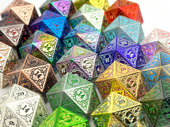 Norse Foundry Celtic Mystery Metal Dice Set NE31726