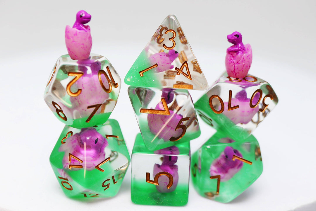 Enchanted Dragon Hatchlings RPG Dice Set - NE043026