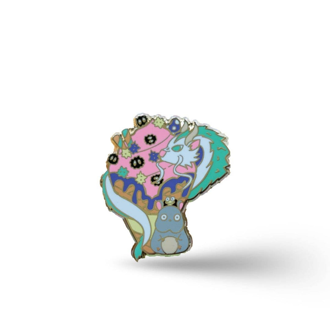 Ice Cream Spirited Away Studio Ghibli Enamel Pin NE33126