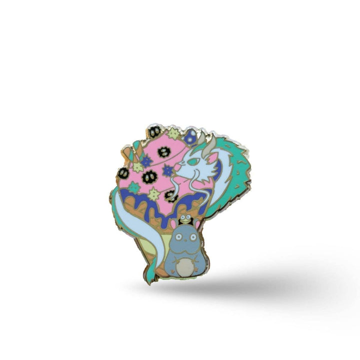 Ice Cream Spirited Away Studio Ghibli Enamel Pin NE33126