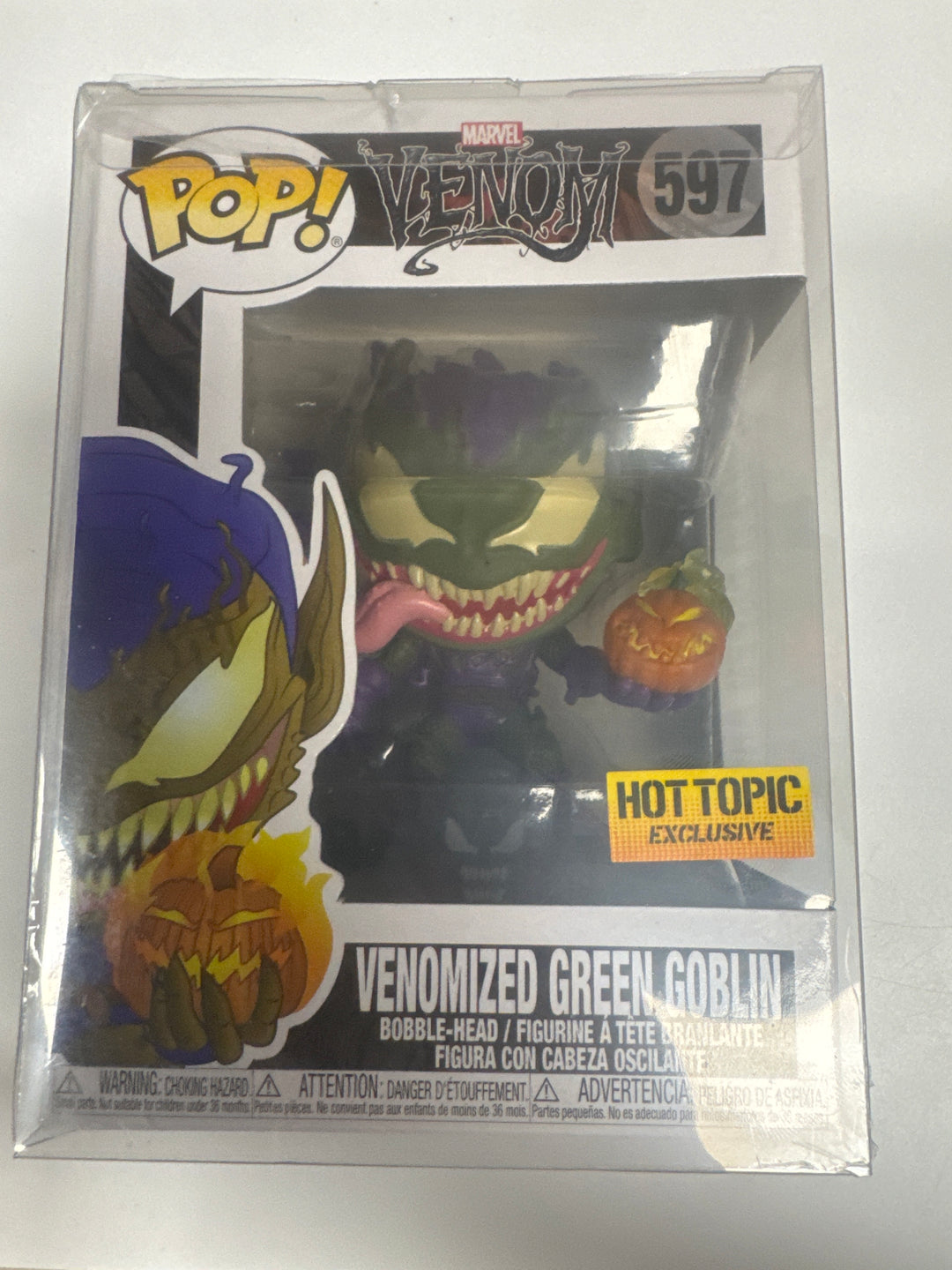 Funko Pop! Venomized Green Goblin #597 Hot Topic Marvel Venom FP73036