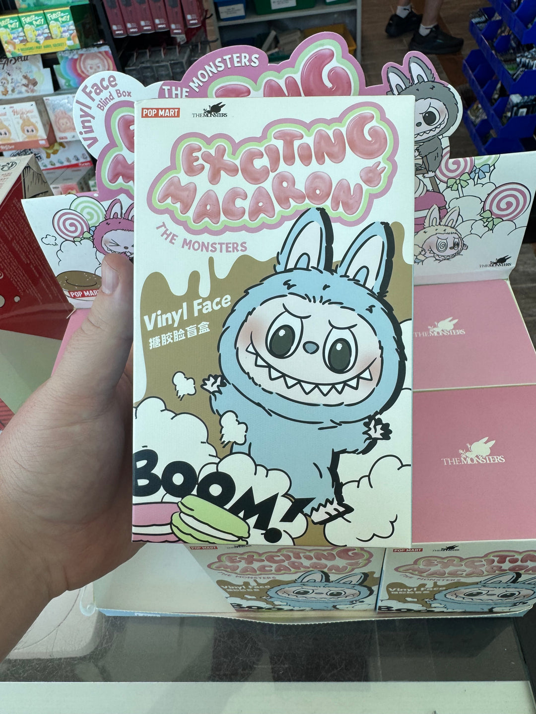 exciting macaron the monsters Pop Mart THE MONSTERS Labubu