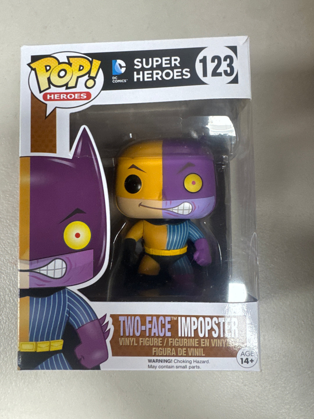 Funko Pop! Two-Face Imposter #123 DC Super Heroes FP101326