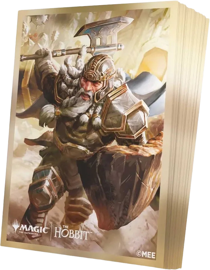 Card Sleeves: Magic: The Gathering Premium Art-The Hobbit-Thorin, Mountain-king (105ct) NA82026