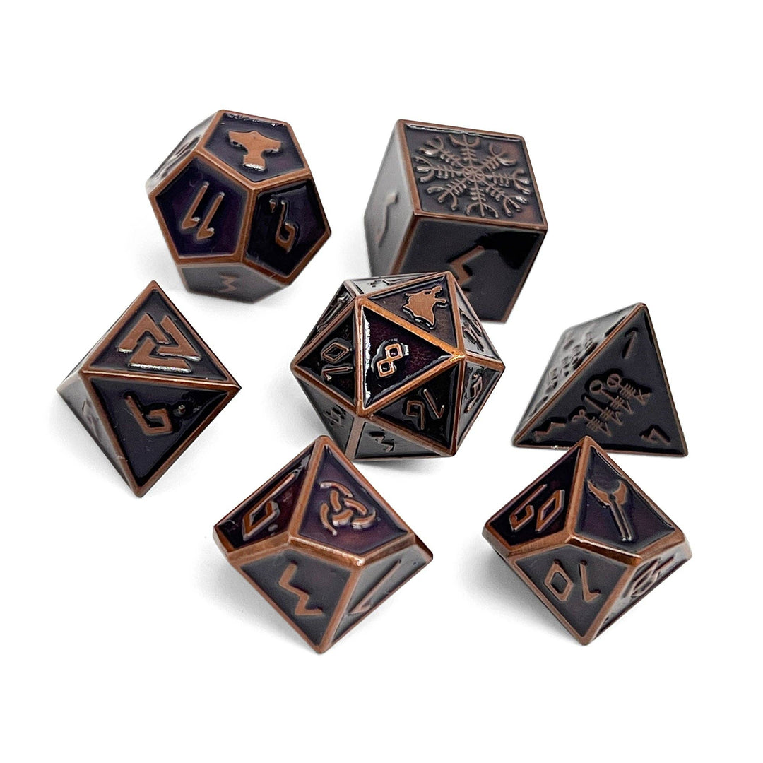 Norse Foundry Rust Monster - Norse Themed Metal Dice Set NE31726