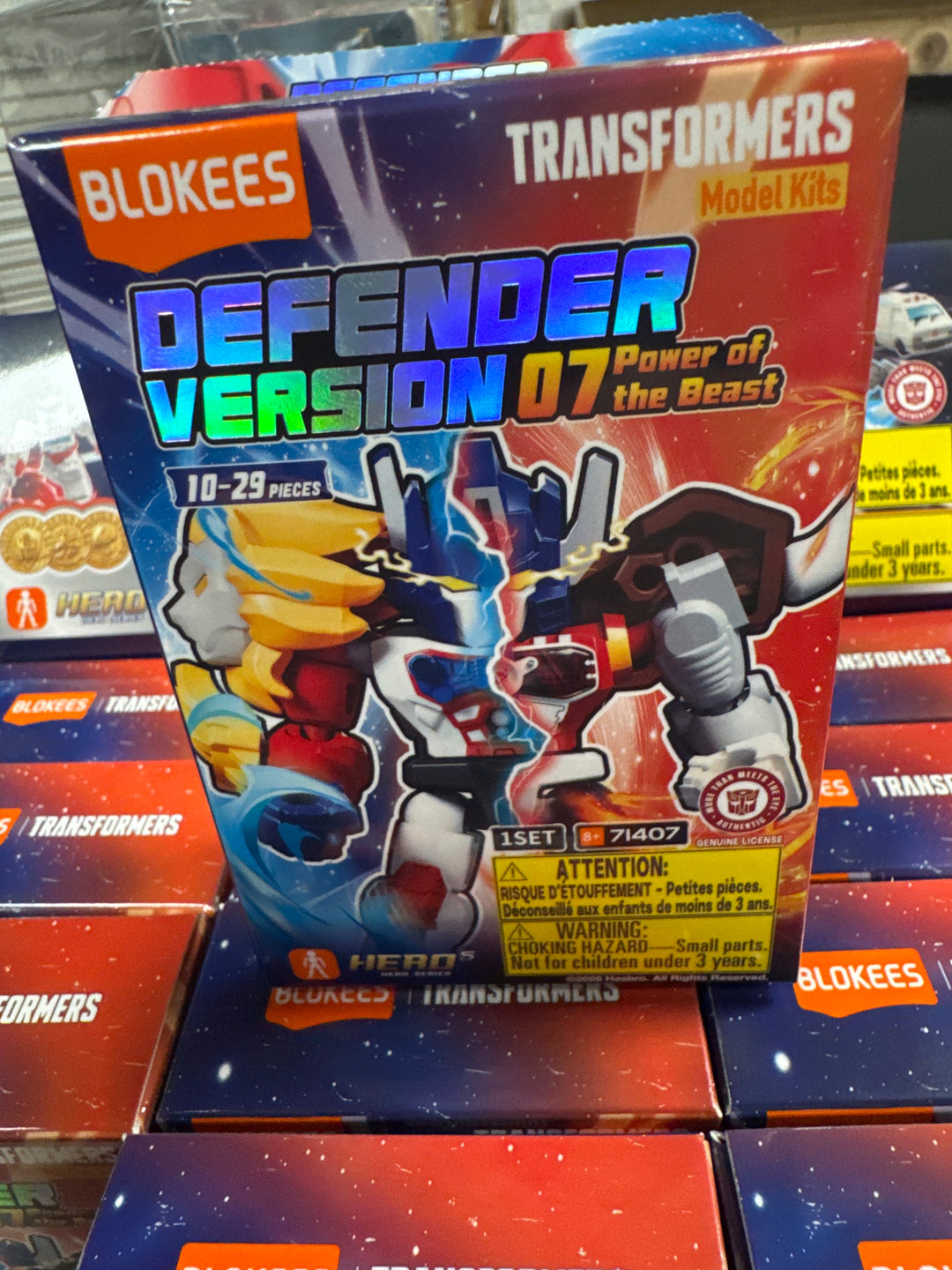 Transformers Blokees: 2-inch Defender Model Kit- DV07 Power of The Beast NT61926