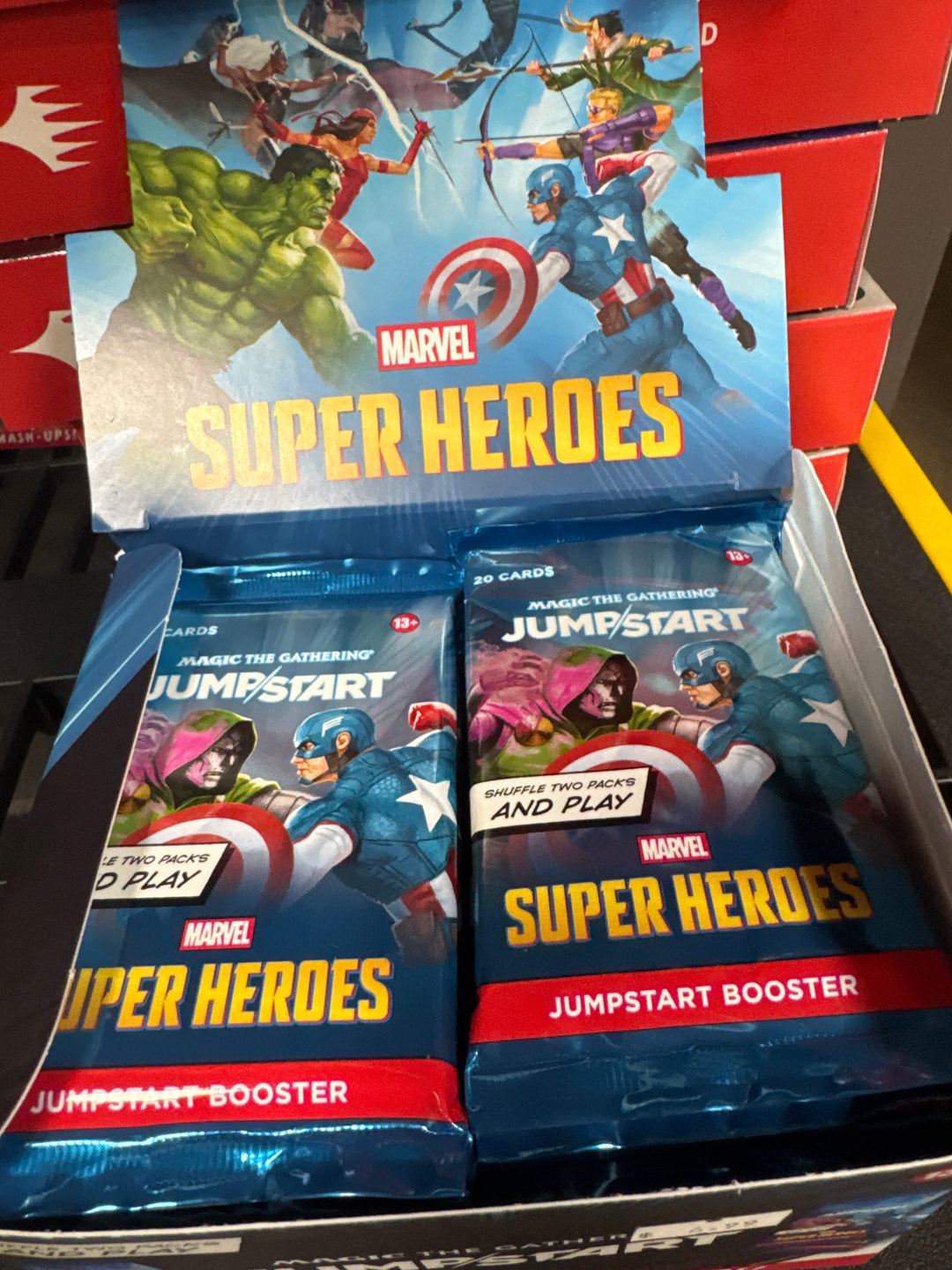 MTG: Universes Beyond- Marvel Super Heroes Jumpstart Booster Pack or Box NC62626