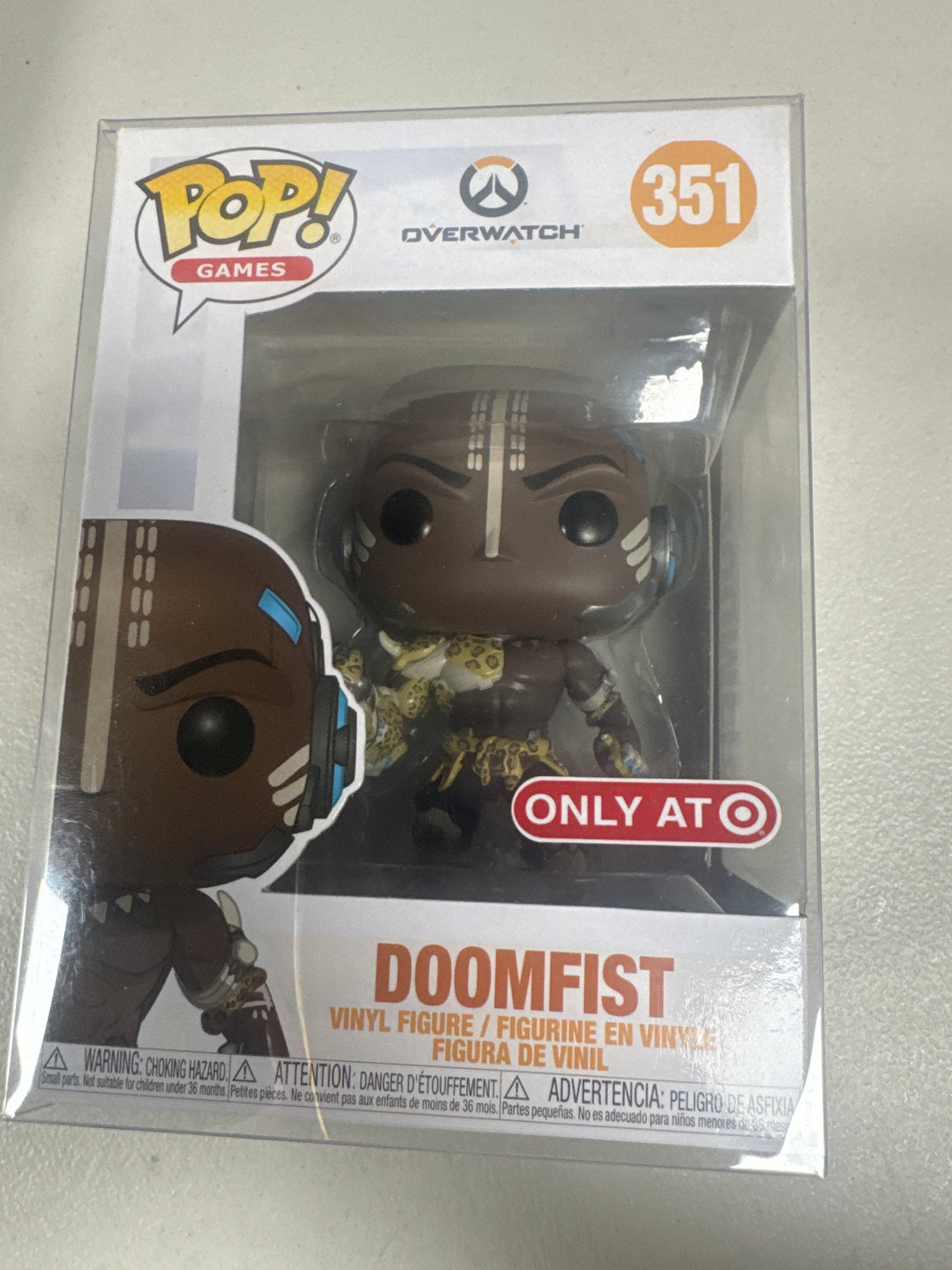 Funko Pop! Doomfist #351 Target Overwatch  FP82126