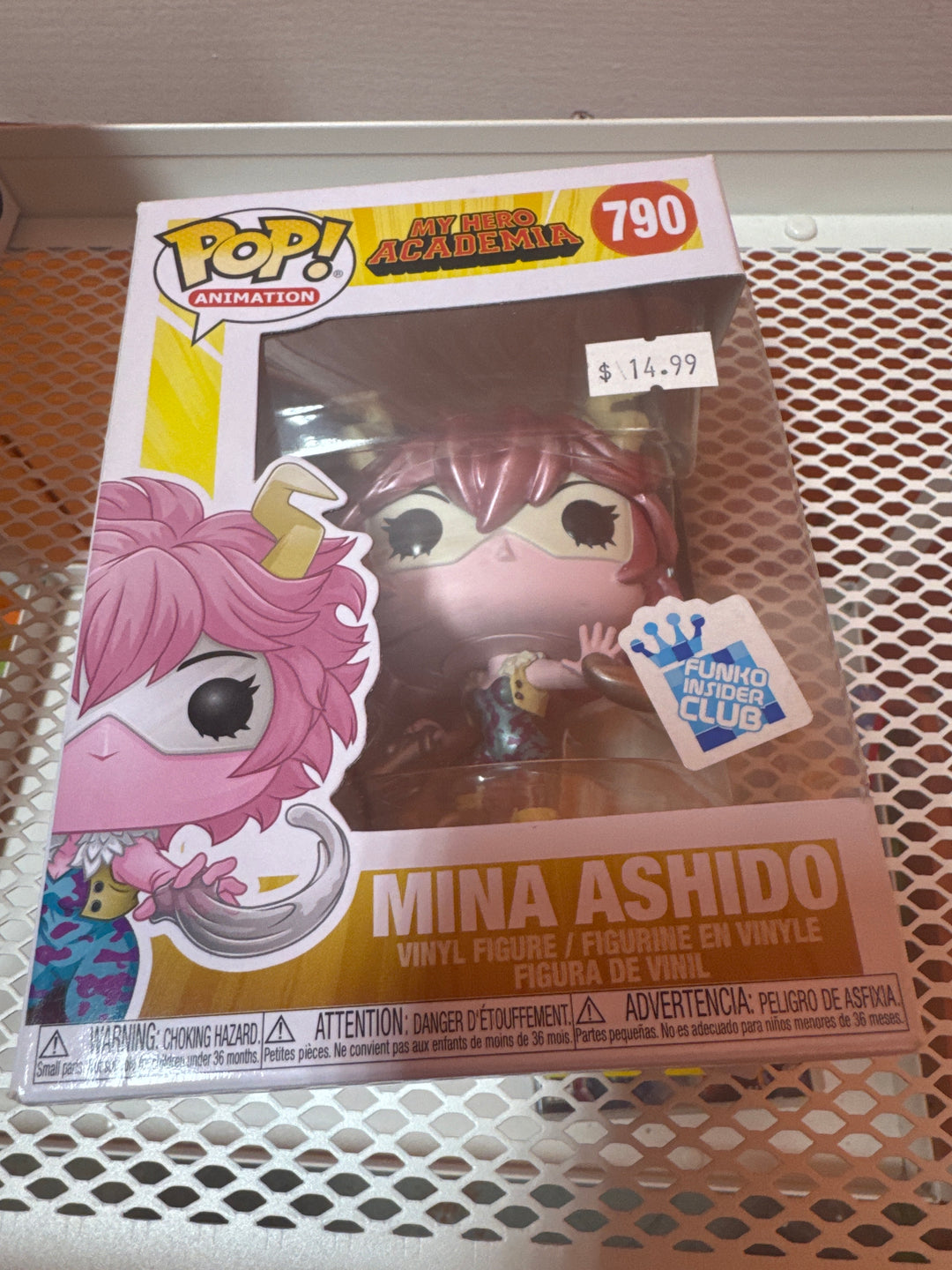 Funko Pop! Mina Ashido (Metallic) #790 - My Hero Academia (Exclusive) FP4726