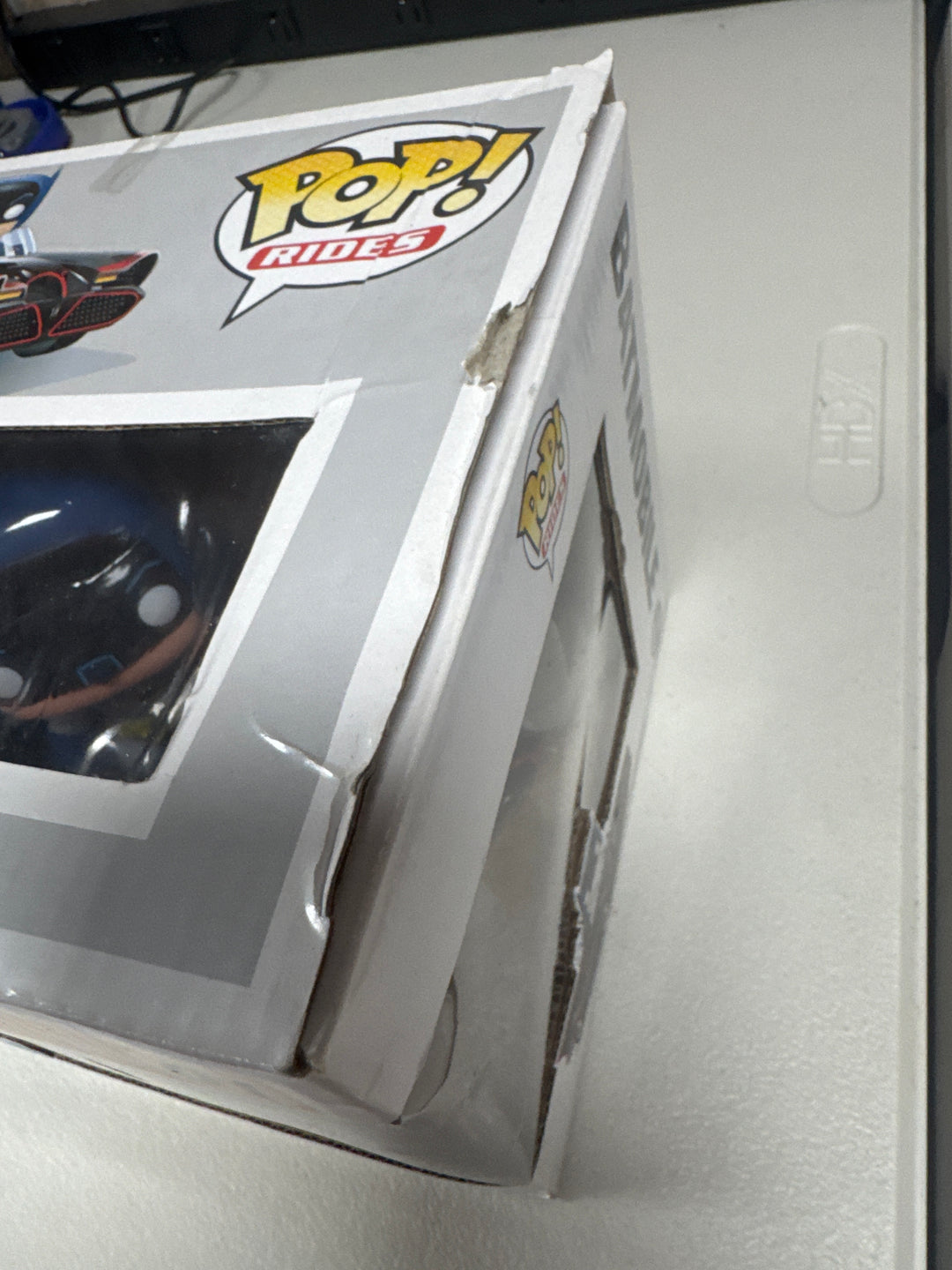 Funko Pop! Rides Batmobile #01  Batman Classic TV Series DAMAGED BOX FP82026