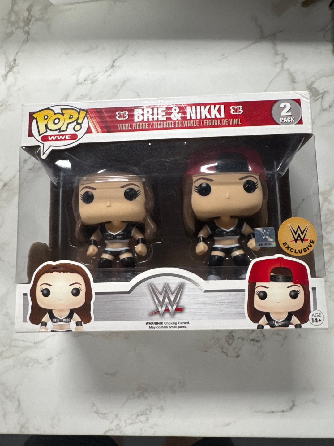 Funko Pop! Brie Bella and Nikki Bella Exlusive 2 Pack WWE FP91526