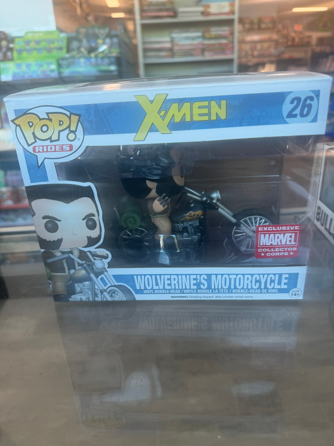 X-Men: Wolverines Motorcycle (Marvel Collector Corps) #26 - Funko Pop