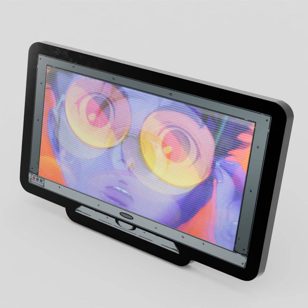 Monitor Lenticular {DanDaDan} Okarun Enamel Pin NE81926