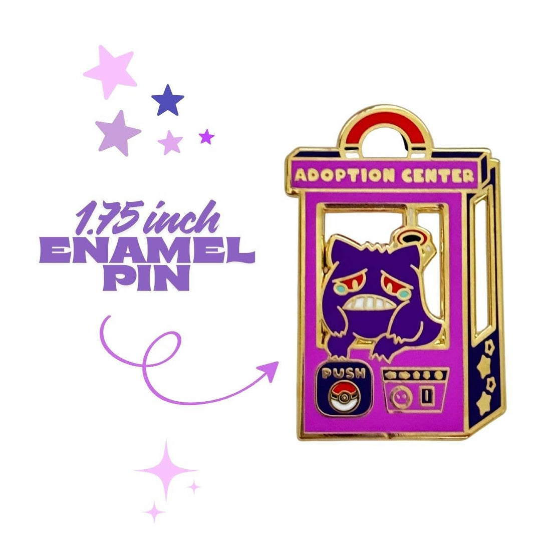 Adopt Gengar Pokemon Enamel Pin NE33126