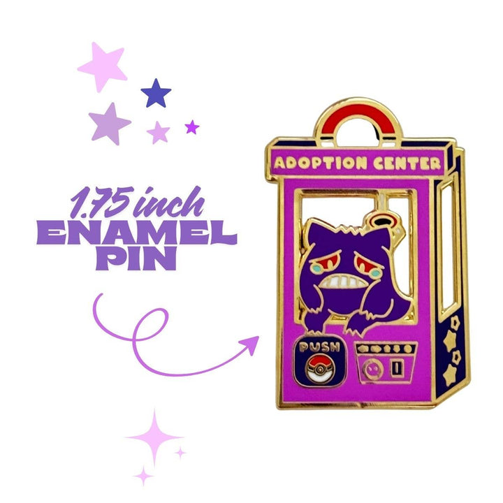 Adopt Gengar Pokemon Enamel Pin NE33126
