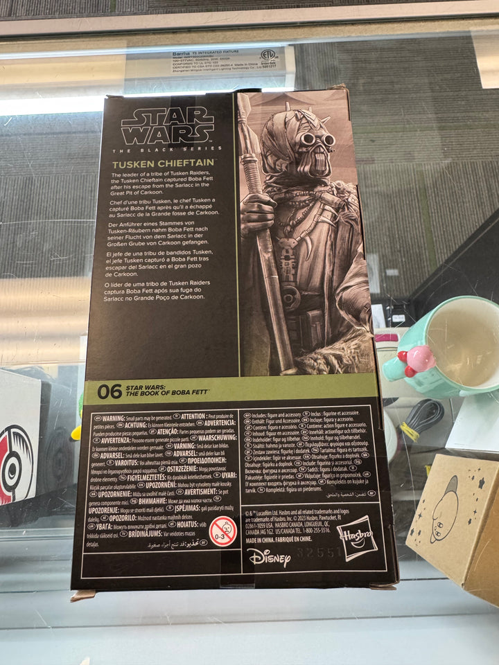 Star Wars The Book Of Boba Fett Black Series Tusken Chieftain 6" Action Figure 36251