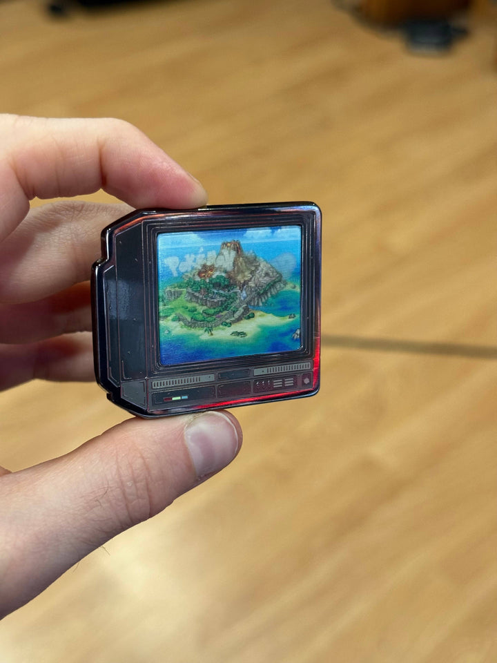 2.5" Lenticular Pokemon SNAP CRTV Enamel Pin - NE32726