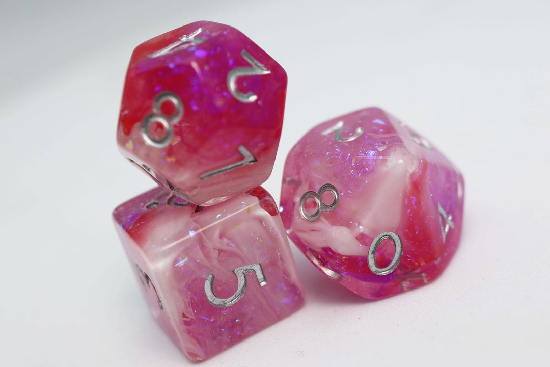 Flushed Frost RPG Dice Set - NE043026