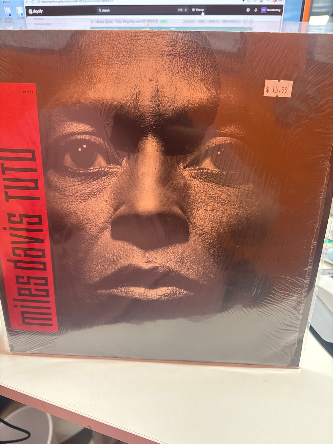 Miles Davis - Tutu Vinyl Record VG VR5526