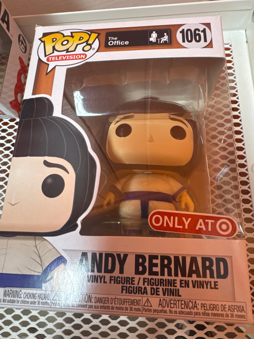 Funko Pop! Andy Bernard #1061 Sumo Suit Target The Office FP41626