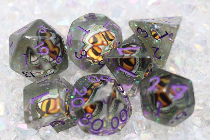 Venom Dragon Eye RPG Dice Set - NE043026