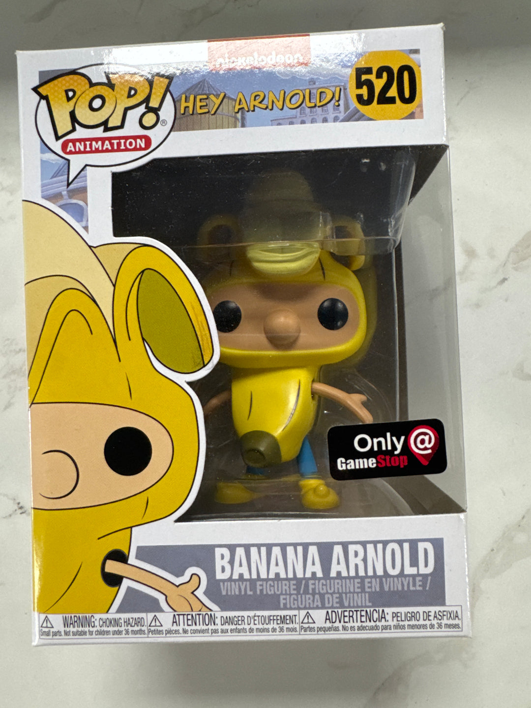 Funko Pop! Banana Arnold (Gamestop) #520 Hey Arnold FP7626
