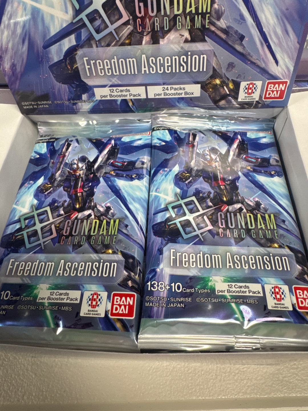 Gundam Card Game: Freedom Ascension (GD05) Booster Pack or Box (In Store Pick Up Only)
