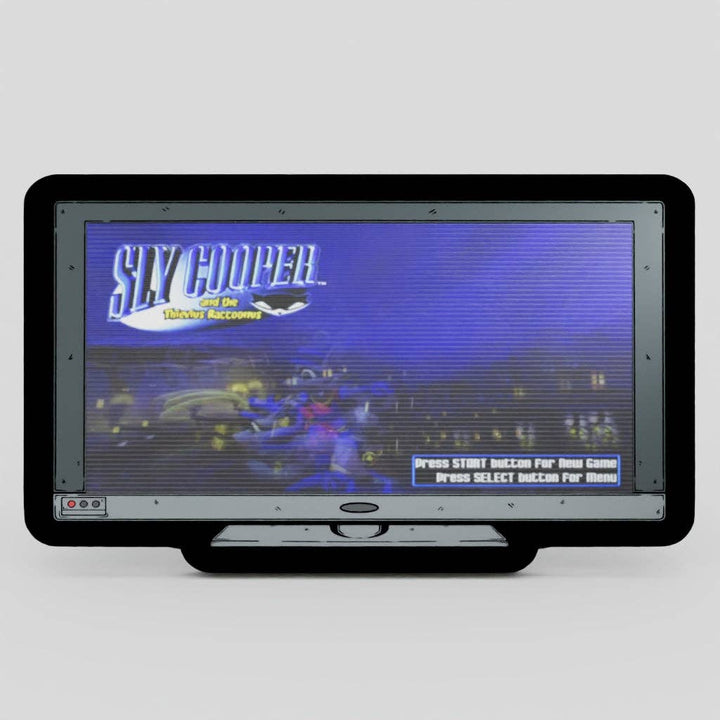 Monitor Lenticular Sly Cooper Enamel Pin EN81926