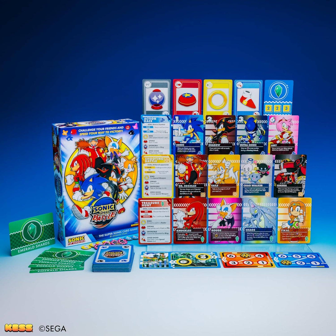 Sonic the Hedgehog Speed Battle Card Game New NE32626