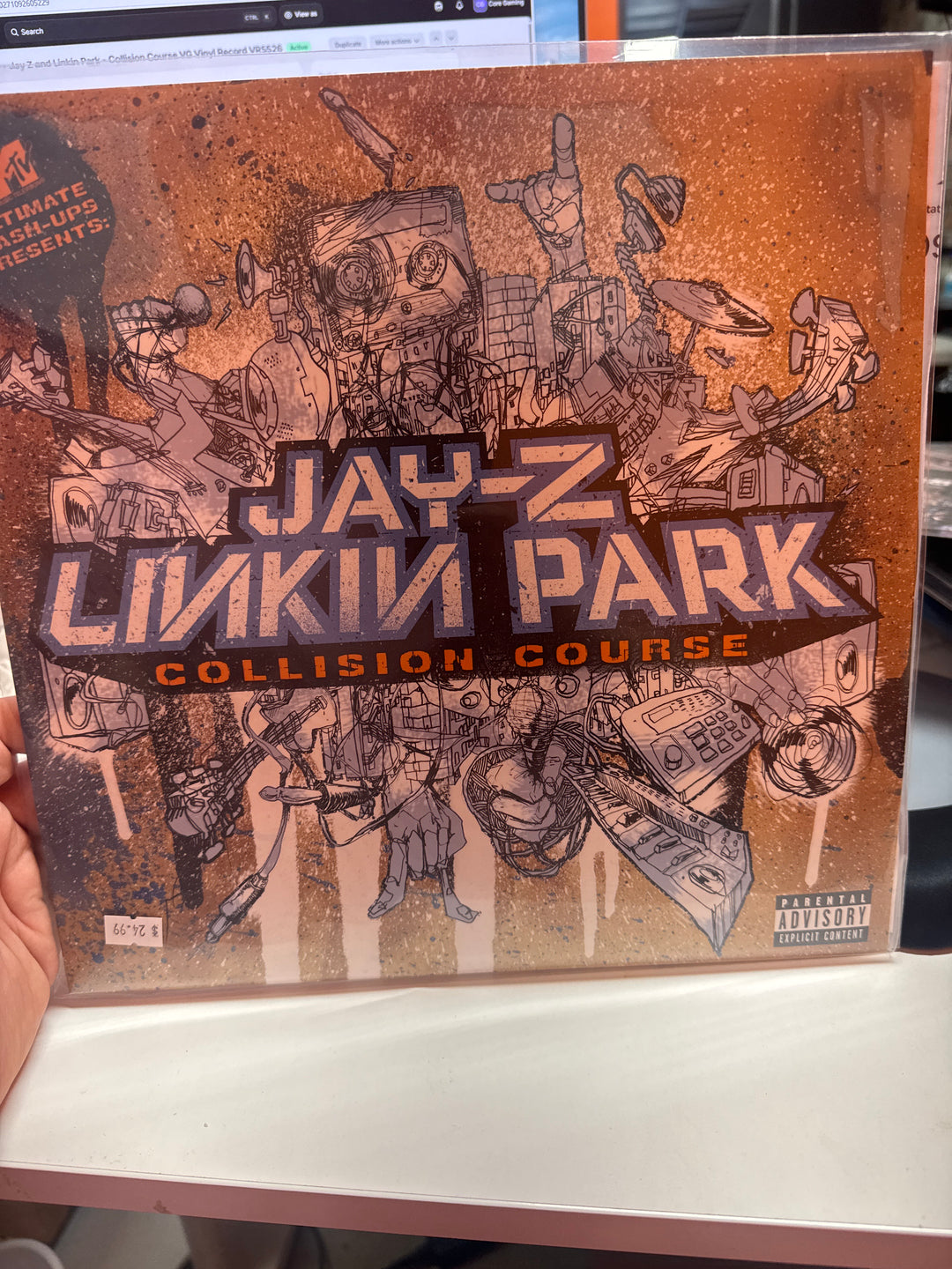 Jay Z and Linkin Park - Collision Course VG Vinyl Record VR5526