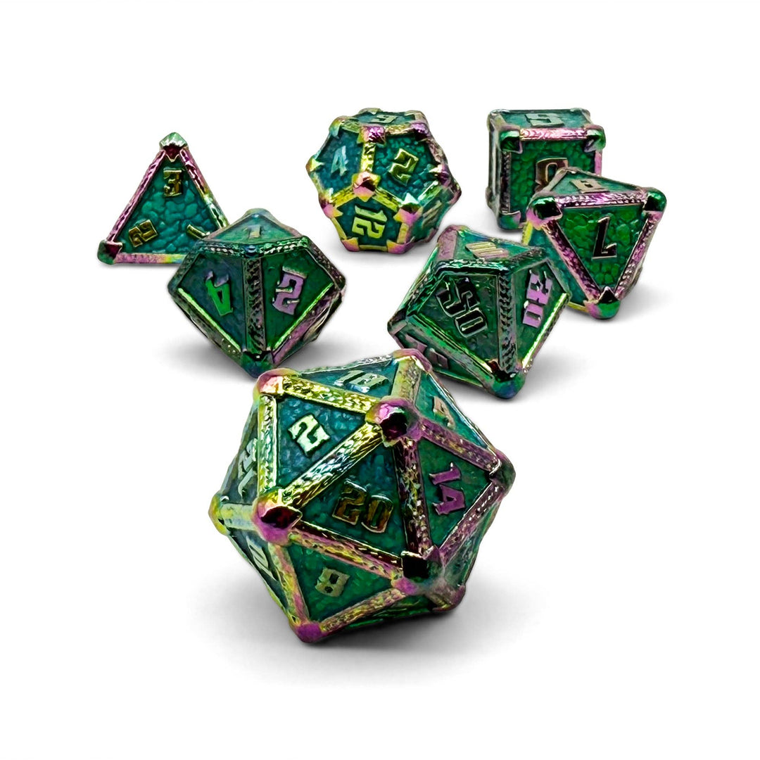 Norse Foundry Hydrascale - Jade Serpent Dice Set NE31726