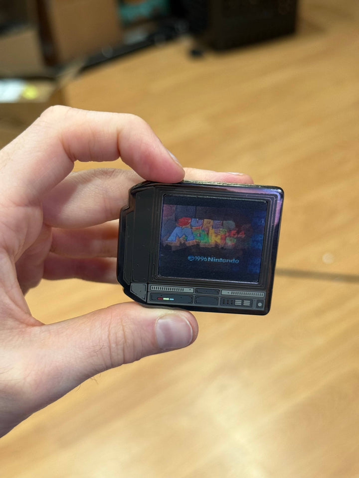 2.5" Lenticular Mario 64 CRTV Enamel Pin - NE32726