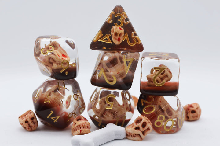 Dino Fossil RPG Dice Set - NE043026
