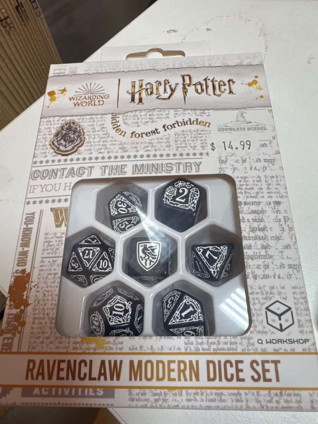 Harry Potter: Rvenclaw Modern Dice Set MD42126