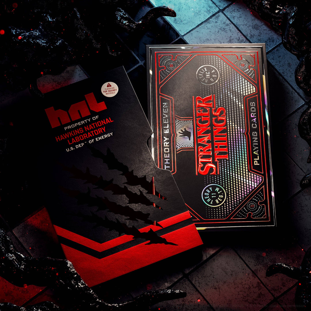 Stranger Things Playing Cards by theory 11 - New NE32626