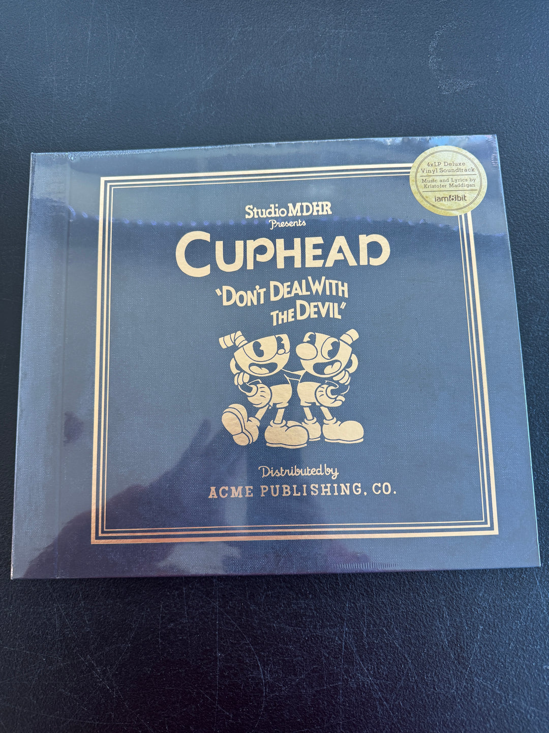 Cuphead Deluxe Soundtrack / Vinyl / 4LP Black MD101025