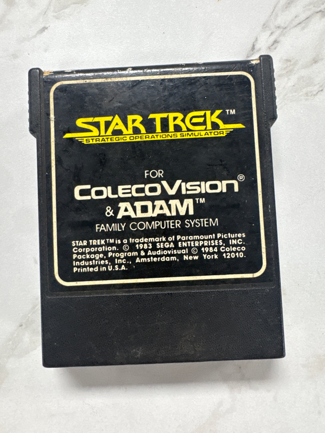 Star Trek Strategic Operations Simulator - ColecoVision AT72026