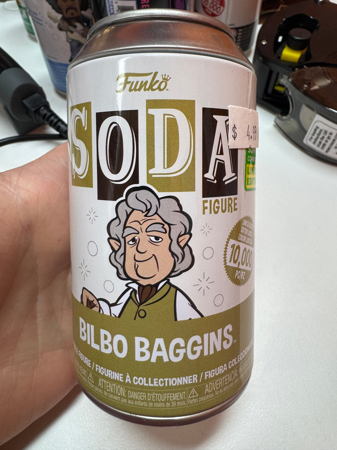 Funko Soda - Lord of the Rings Bilbo Baggins -Opened MD31326