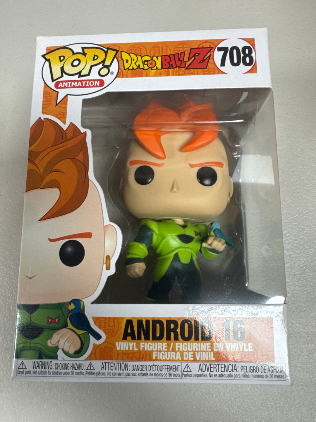 Funko Pop! Android 16 #708 Dragon Ball Z  FP8426