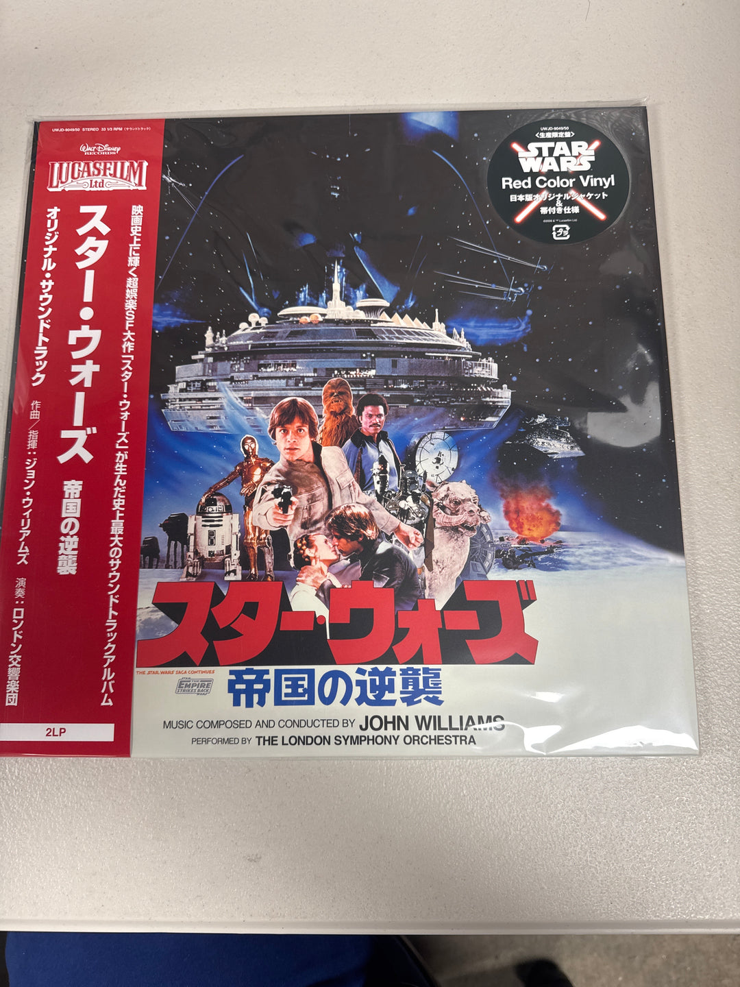 Star Wars: The Empire Strikes Back (Original Motion Picture Soundtrack) / Album / 2LP Red NEW NR81836