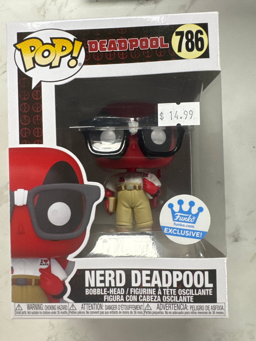 Funko Pop! Nerd Deadpool Exclusive FP72026