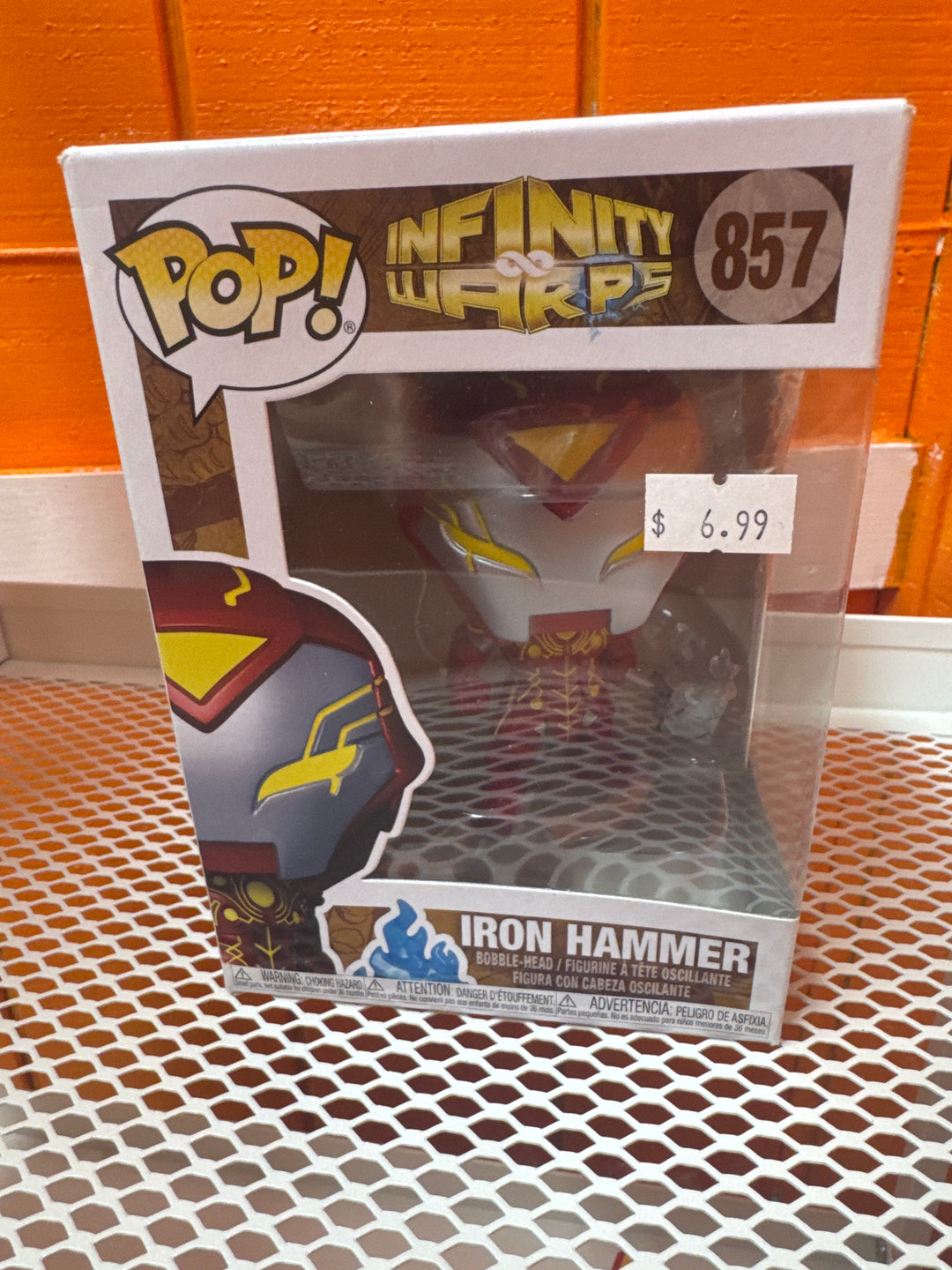 Funko Pop! Iron Hammer #857 Marvel Infinity Warps FP4926