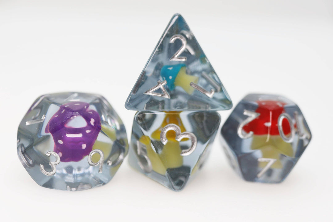Whimsical Mushrooms RPG Dice Set - NE043026