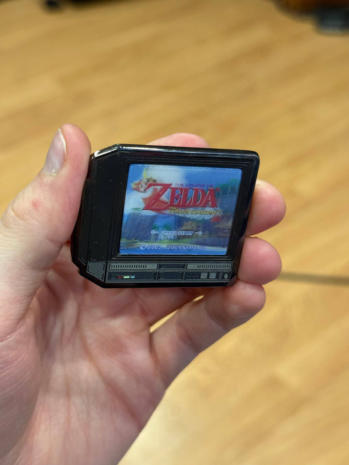2.5" Lenticular Zelda Wind Waker CRTV Enamel Pin - NE32726