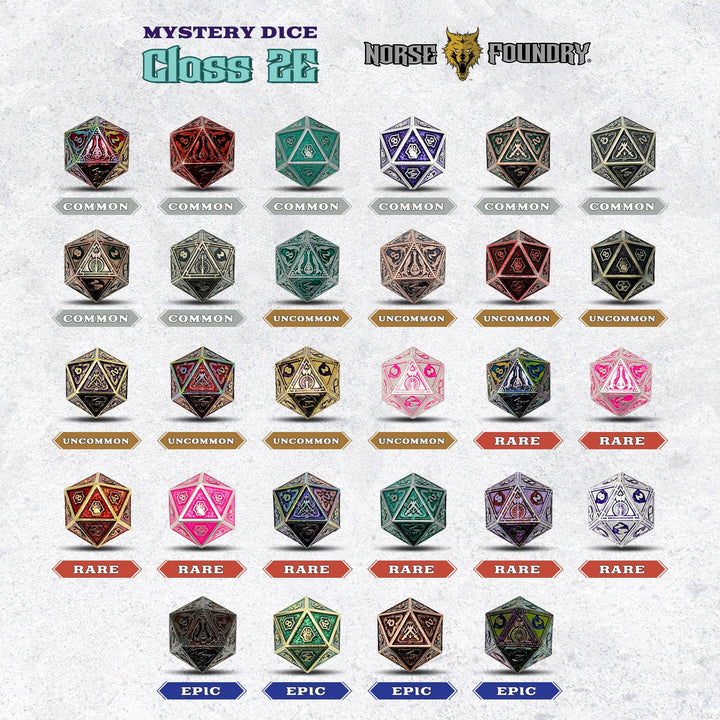 Norse Foundry Mystery Dice 2nd Edition NE31726