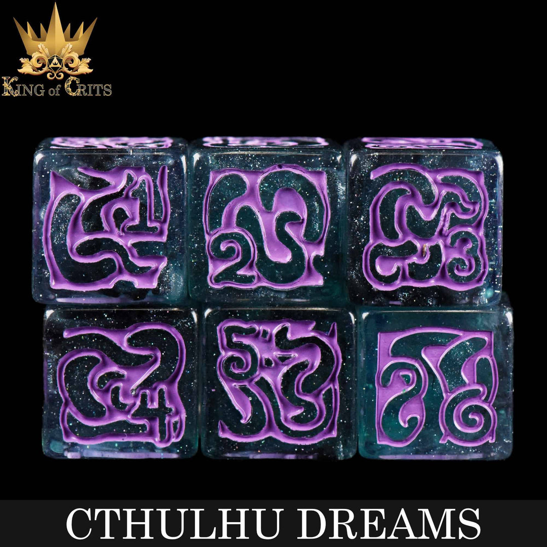 King of Crits Cthulhu Dreams - 11 Dice Set NE4226