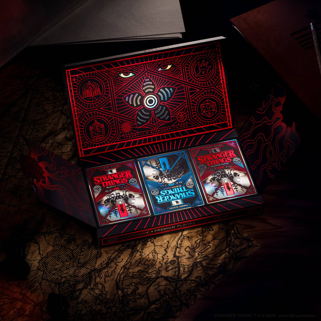 Stranger Things Playing Cards by theory 11 - New NE32626